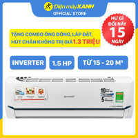 Máy Lạnh Sharp 1.5Hp Inverter AH-X12XEW - HÀNG CHÍNH HÃNG