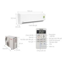 Máy lạnh Toshiba 2 HP Inverter RAS-H18C4KCVG-V