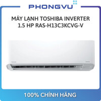 Máy lạnh TOSHIBA RAS-H13C3KCVG-V Inverter 1.5 HP (12.000 BTU) - Bảo hành 12 tháng  - Miễn phí giao hàng HN & TPHCM