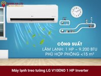 Máy lạnh treo tường LG V10ENO 1 HP Inverter