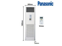 Máy lạnh tủ đứng Panasonic CU/CS-C45FFH 5 HP 42700 Btu