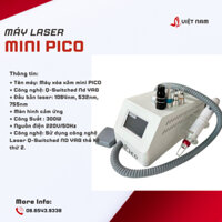 Máy Laser Mini Pico | Laser Mini Bắn Nám, Hút Mực Xăm