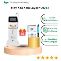 Máy Laser Q12 Xóa Xăn Nám Tàn Nhang, điều trị xóa xăm lông mày [ BẢO HÀNH 18 THÁNG ]