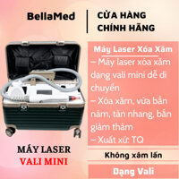 Máy laser xóa xăm, bắn nám, tàn nhang dạng vali mini BellaMed