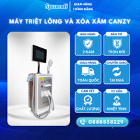 Máy Laser xoá xăm và triệt lông Canzy Korea chính hãng