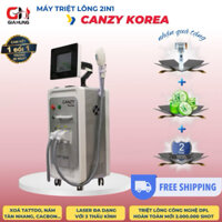 Máy Laser xoá xăm và triệt lông Canzy Korea chính hãng