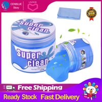 Máy Lau bụi Bàn Phím Vệ Sinh SlimY Gel Mềm Keo Siêu Magic Đa Năng Làm Sạch Hợp Chất Điện Thoại Laptop Bàn Phím Máy Tính Màn Hình + xanh dương Vải lau Kính