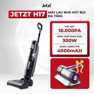 Máy lau nhà hút bụi không dây JETZT H17
