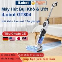 Máy Lau Sàn Hút Bụi Khô & Ướt iLobot GT804 Tự Giặt Giẻ, Phun Nước Tự Động, Không Dây, Siêu Nhẹ Tiện Lợi Cho Gia Đình