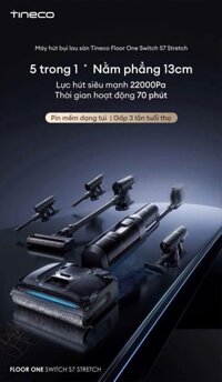 Máy lau sàn Switch S7 Stretch