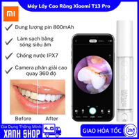 Máy Lấy Cao Răng T13 Pro Xiaomi, Dung lượng pin 800mAh, Làm sạch bằng sóng siêu âm, Nhỏ gọn tiện lợi, Bảo hành 24 tháng