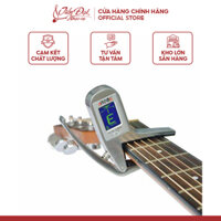 Máy Lên Dây Tuner  Kẹp Đàn Capo Guitar Chính Hãng Aroma AC-05, Dành Cho Guitar, Ukulele, Guitar Bass, Chromatic