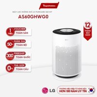 Máy lọc không khí 1 tầng PuriCare360 Puricare 360 Hit AS60GHWG0 - Chính Hãng LG, BH 12 Tháng