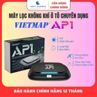 Máy lọc không khí chuyên dụng cho ô tô Vietmap AP1 Diệt khuẩn 99.9%, lọc sạch PM2.5