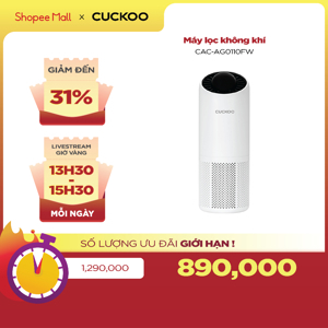Máy lọc không khí Cuckoo CAC-AG0110FW/WHCKV 5W