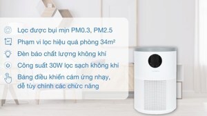 Máy lọc không khí Cuckoo CAC-AF1110FW/WHCKV 30W
