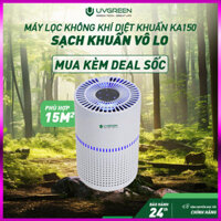 Máy Lọc Không Khí Diệt Khuẩn UVGREEN KA150-UVC LED,Tinh Dầu,Lõi Lọc HEPA H13, Bảo Hành 24T