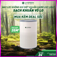 Máy Lọc Không Khí Diệt Khuẩn UVGREEN KA350 40m2 - UVC LED, Lõi Lọc HEPA H13, Bào hành 24T