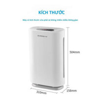 Máy Lọc Không Khí Gia Đình Air Purifier Công Nghệ Ion Âm Lọc Sạch Khói Bụi,Thanh Lọc Không Khí Diệt Khuẩn 99,9%