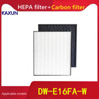 Máy lọc không khí khử ẩm Sharp DW-E16FA-W Bộ lọc than hoạt tính HEPA tương thích FZ-E16AHF FZ-E16ADF linh kiện thay thế