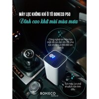 Máy Lọc Không Khí Khử Mùi và Khuếch Tán Tinh Dầu Xe Ô Tô Thụy Sỹ BONECO P50- Hàng Chính Hãng