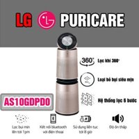 Máy lọc không khí LG PuriCare 2 tầng AS10GDPD0 (Màu hồng)