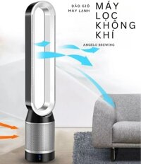 Máy lọc không khí màng HEPA quạt đảo gió điều hòa không khí Kachi