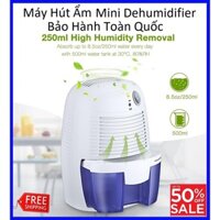 Máy lọc không khí, Máy hút ẩm mini Dehumidifier Tự động hút chống ẩm mốc, khử mùi - Bảo hành uy tín - LỖI 1 ĐỔI 1