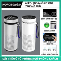 Máy lọc không khí ô tô  khử mùi tạo ion âm diệt khuẩn CÔNG NGHỆ CẢM BIẾN KHỬ KHUẨN
