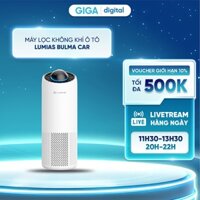 Máy lọc không khí ô tô Lumias Bulma Car - 5W, 2.5m² - 2 chế độ lọc hiệu quả cao