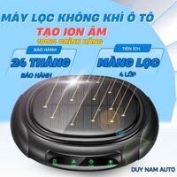 Máy Lọc Không Khí ô tô  năng lượng mặt trời K16 , khử mùi, diệt khuẩn, máy tạo ion âm ô tô