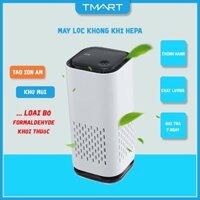 Máy Lọc Không Khí Ôtô Mini Di Động Tmart, Máy Lọc Không Khí HEPA Cho Xe Hơi Văn Phòng Gia Đình