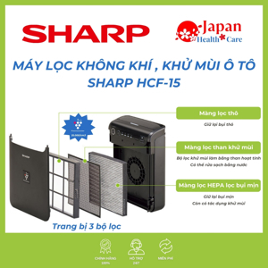 Máy lọc không khí oto Sharp IG-HCF15