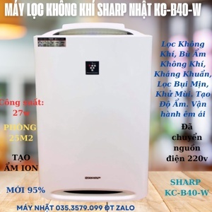Máy lọc không khí Sharp KC-B40