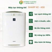 Máy lọc không khí sharp KC -A50  bù ẩm khử mùi hôi dùng cho phòng 35m2