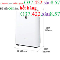 Máy lọc không khí SHARP KC-P50-W  3 Màng Lọc Thô, Hepa Và Than Hoạt Tính Hàng Nhật TIẾN ĐẠT e