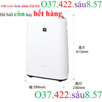 Máy lọc không khí SHARP KC-P50-W 3 Màng Lọc Thô, Hepa Và Than Hoạt Tính Hàng Nhật TIẾN ĐẠT a