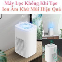 Máy Lọc Không Khí Tạo Ion Âm Khử Mùi Phòng Ngủ, Nhà Vệ Sinh Với Công Nghệ Lọc Hepa