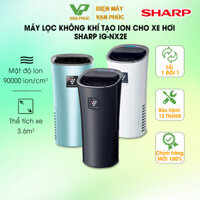 Máy lọc không khí tạo ion cho ô tô Sharp IG-NX2E (90000 ion/cm3) khử mùi, lọc bụi - Bảo hành 12 tháng