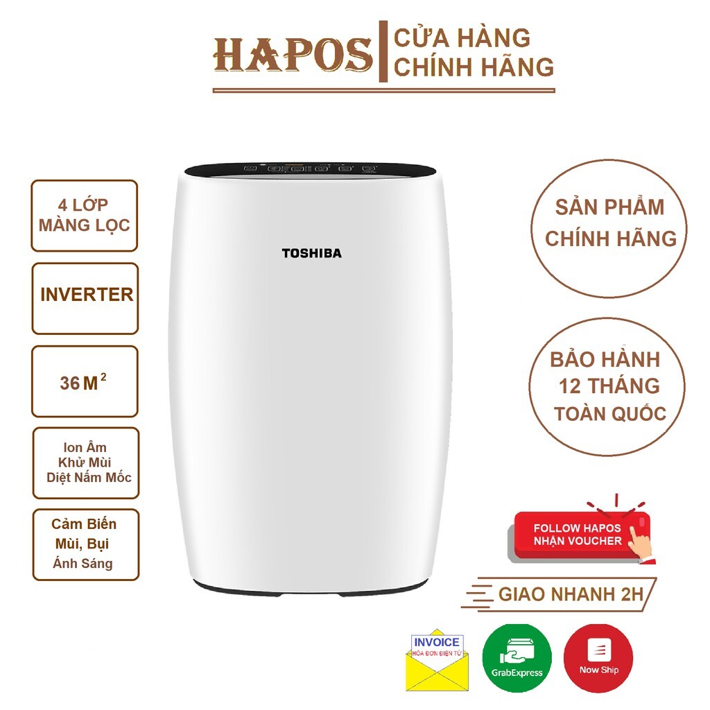 Máy lọc không khí Toshiba CAF-N30(W)VN