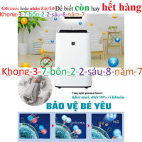 Máy lọc không khí và bù ẩm nội địa Nhật Sharp KC-50-38m2(tối đa) l