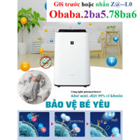 Máy lọc không khí và bù ẩm nội địa Nhật Sharp KC-50-38m2(tối đa)