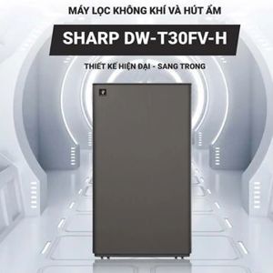 Máy lọc không khí và hút ẩm Sharp DW-T30FV