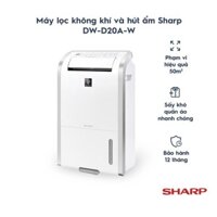 Máy lọc không khí và hút ẩm Sharp DW-D20A-W (20L/ngày)