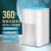 Máy lọc không khí, văn phòng tại nhà, máy lọc máy tính để bàn, loại bỏ formaldehyde ký túc xá, khử trùng ion âm, máy lọc
