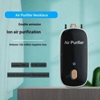 Máy lọc không khí Vòng cổ Máy lọc không khí Ion âm có thể đeo được Máy lọc không khí cầm tay Máy lọc không khí Ion âm Máy lọc không khí di động Loại bỏ mùi Formaldehyde Khử trùng khử trùng chống dị ứng