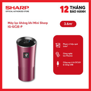 Máy lọc không khí xe hơi Sharp IG-GC2E-B