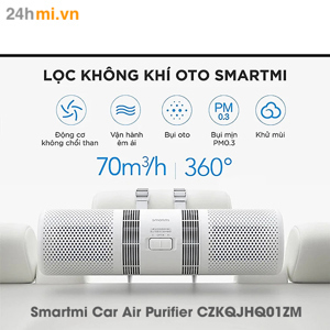 Máy lọc không khí xe hơi Xiaomi Smartmi CZKQJHQ01ZM