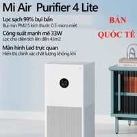 Máy lọc không khí Xiaomi Air Purifier 4 bù Ion âm, Ion hóa không khí, lọc hiệu quả bụi mịn và phấn hoa - Hàng nhập khẩu - MÁY LỌC KK 4 LITE