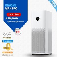 Máy Lọc Không Khí Xiaomi Mi Air Purifier 4 Pro Khử UV Kết Nối App 60 m2 - Hàng Chính Hãng